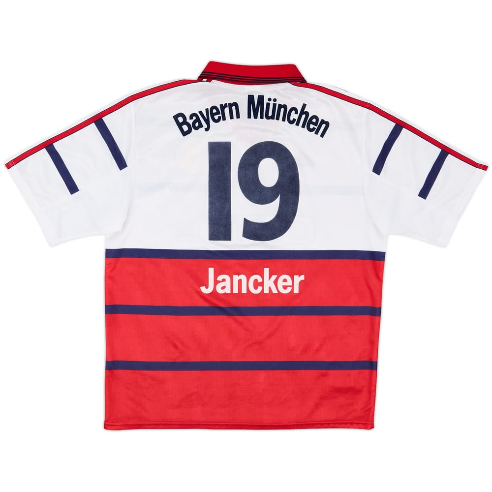 1998-00 Bayern Munich Away Shirt Jancker #19 - 8/10 - (L)