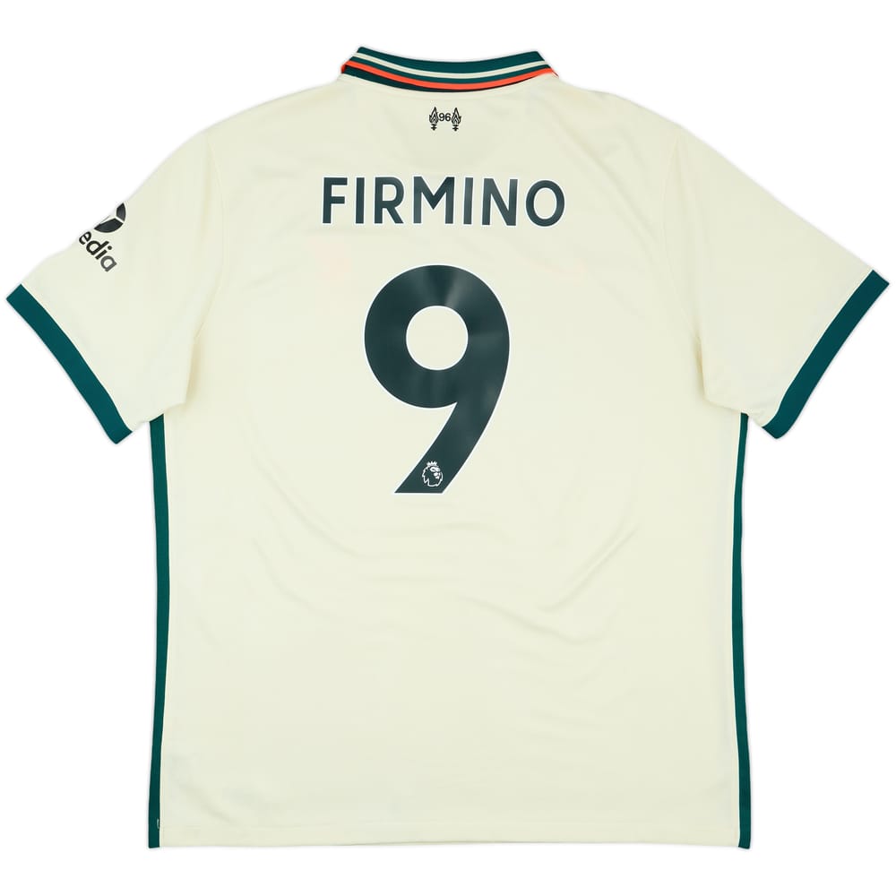 2021-22 Liverpool Away Shirt Firmino #9 - 8/10 - (XL)