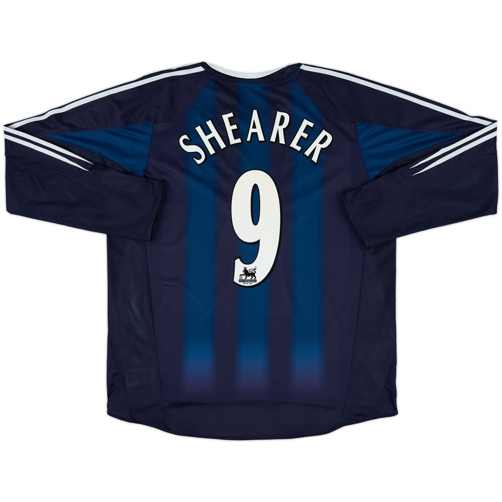 2004-05 Newcastle Away L/S Shirt Shearer #9 - 9/10 - (XL)