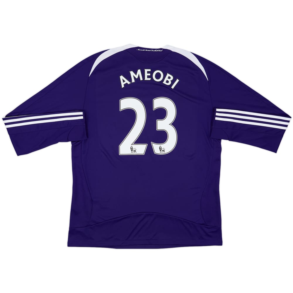 2008-09 Newcastle Away L/S Shirt Ameobi #23 - 8/10 - (XL)