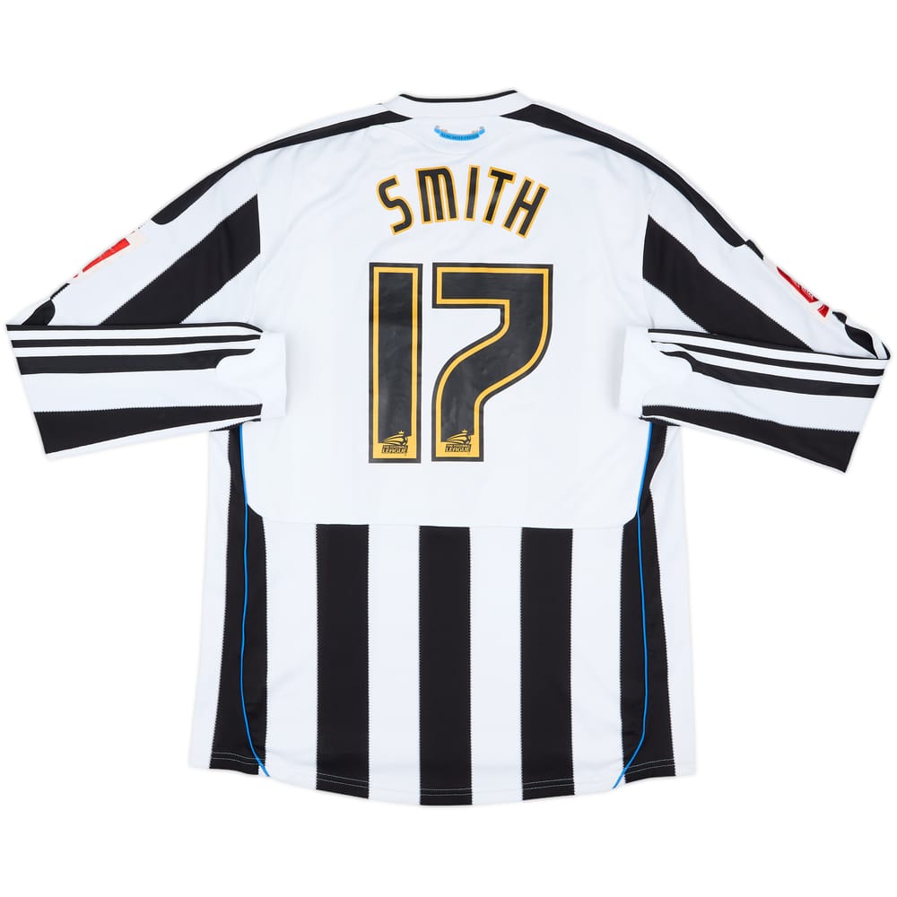2009-10 Newcastle Home L/S Shirt Smith #17 - 8/10 - (L)