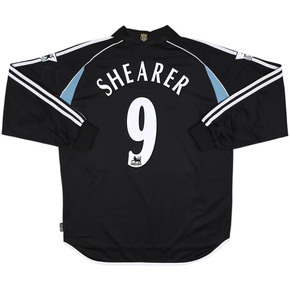 2000-01 Newcastle Away L/S Shirt Shearer #9 (XL)