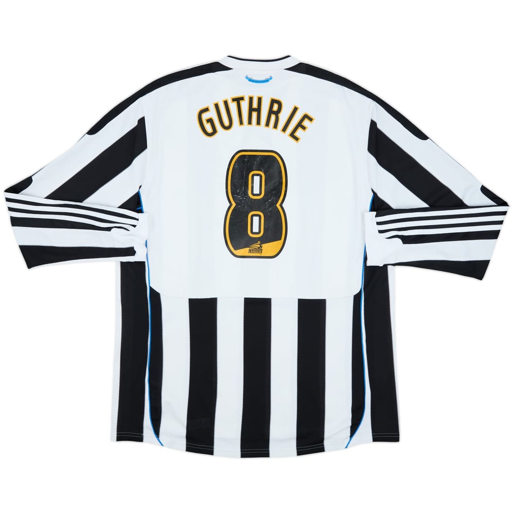 2009-10 Newcastle Home L/S Shirt Guthrie #8 - 7/10 - (XL)
