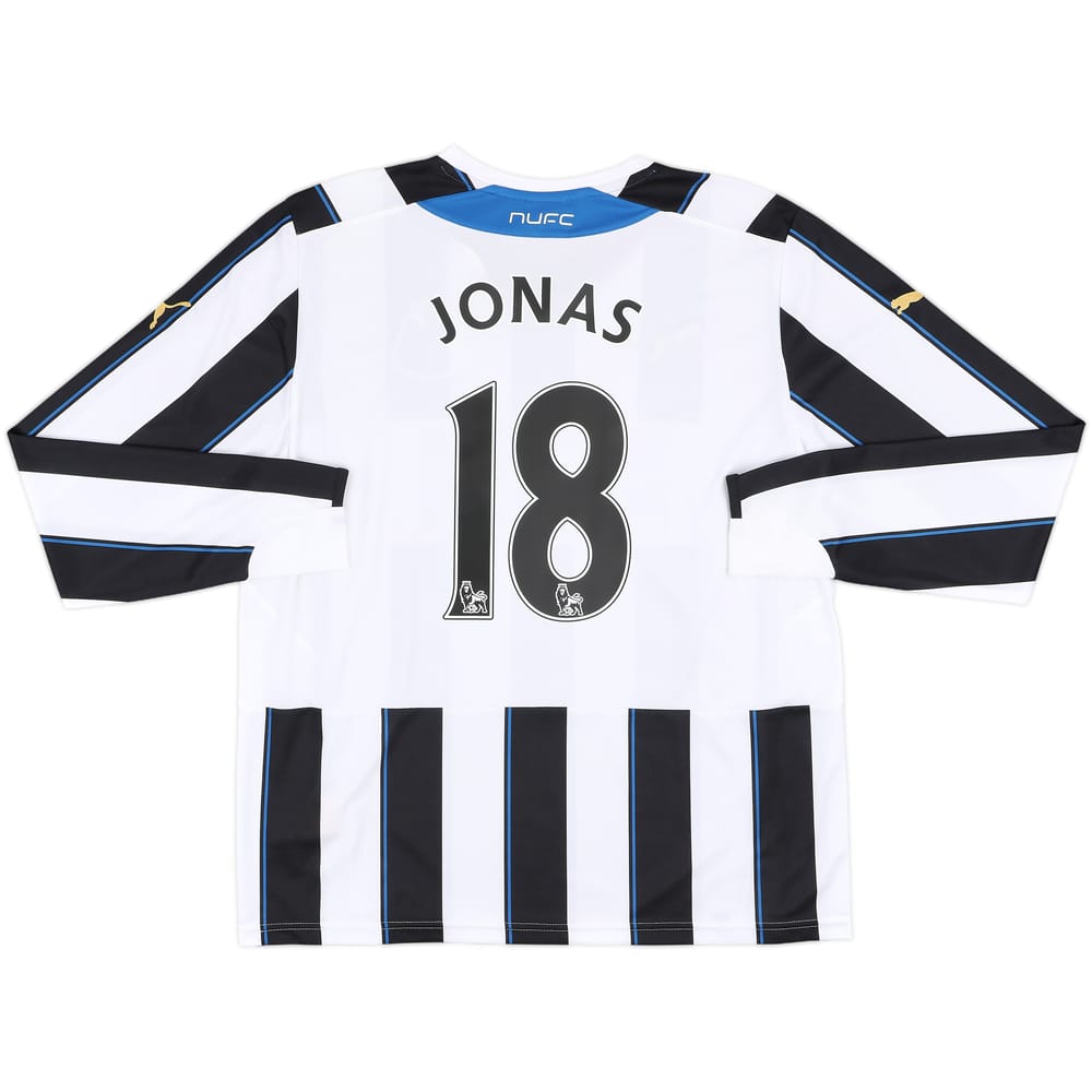 2013-14 Newcastle Home L/S Shirt Jonas #18 (L)