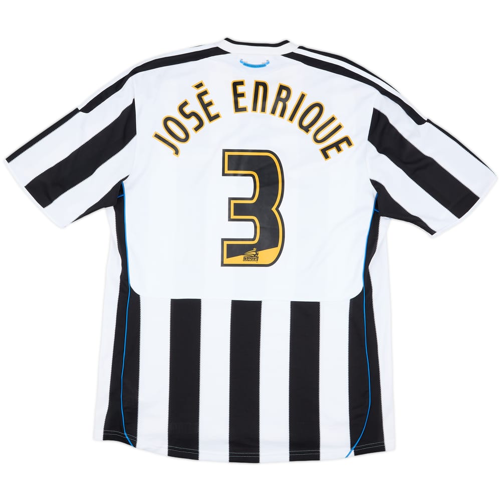 2009-10 Newcastle 'The Sir Bobby Robson Foundation' Home Shirt Jose Enrique #3 - 8/10 - (L)
