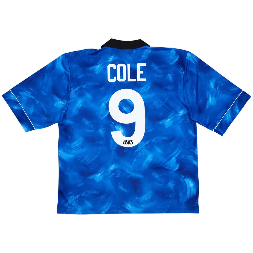1993-95 Newcastle Away Shirt Cole #9 - 8/10 - (XL)
