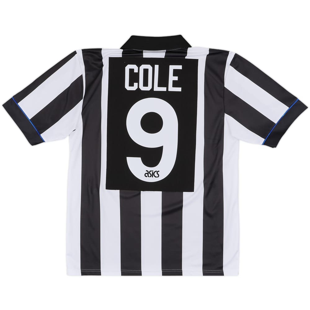 1993-95 Newcastle Home Shirt Cole #9 - 8/10 - (M)