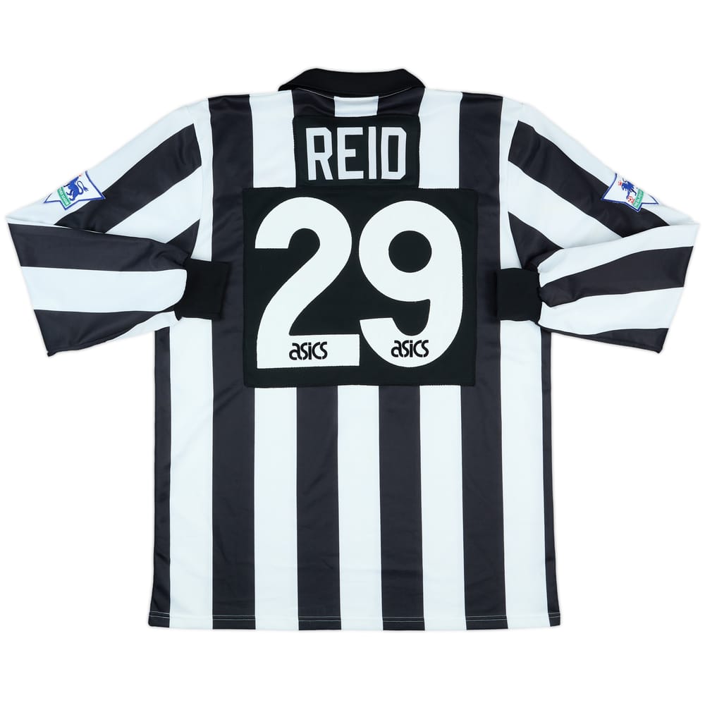 1993-94 Newcastle Match Issue Home L/S Shirt Reid #29