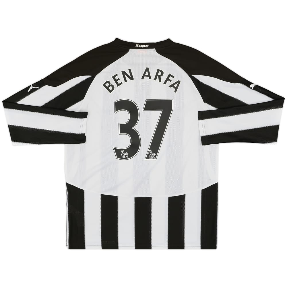 2010-11 Newcastle Home L/S Shirt Ben Arfa #37 - 10/10 - (L)