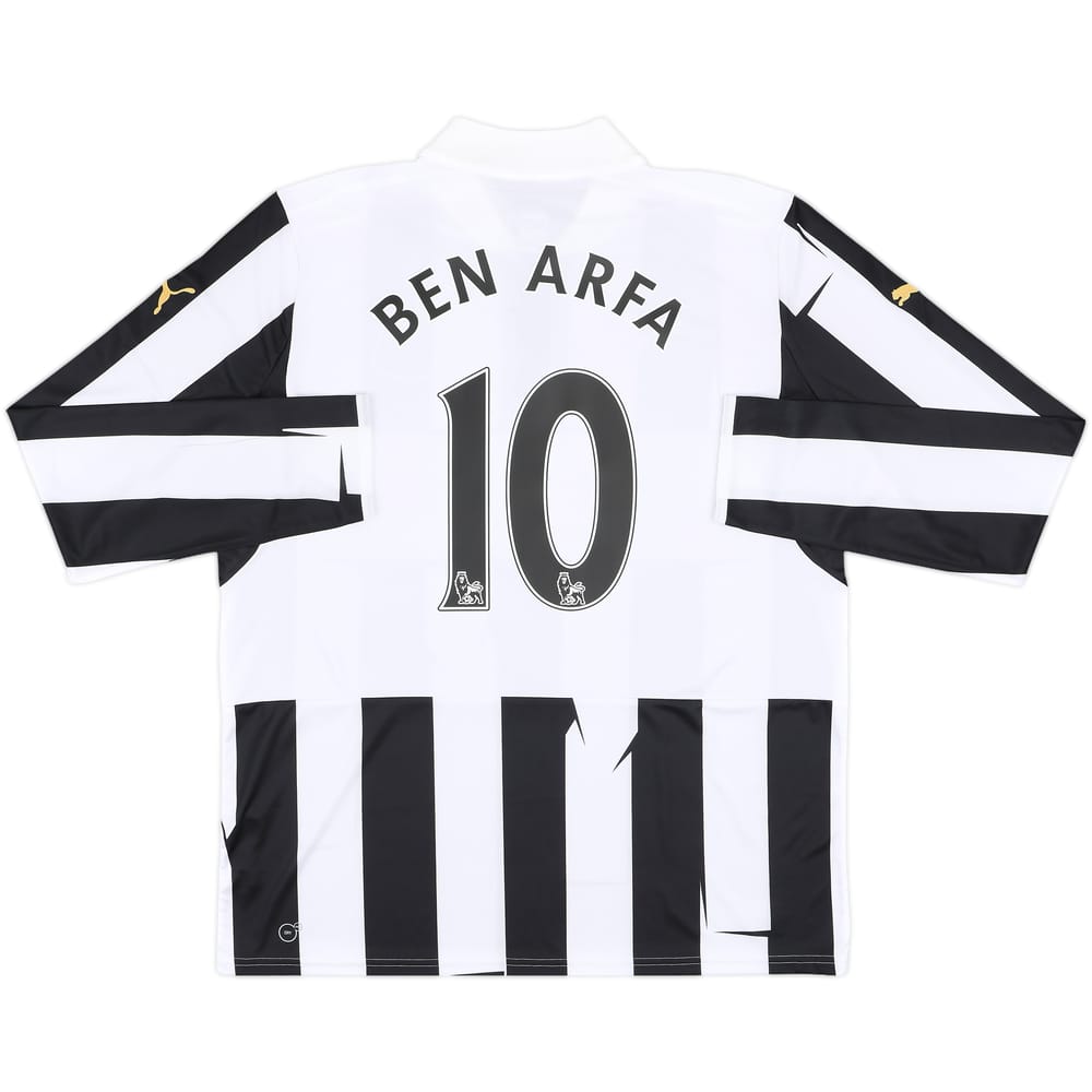2012-13 Newcastle Home L/S Shirt Ben Arfa #10 (L)
