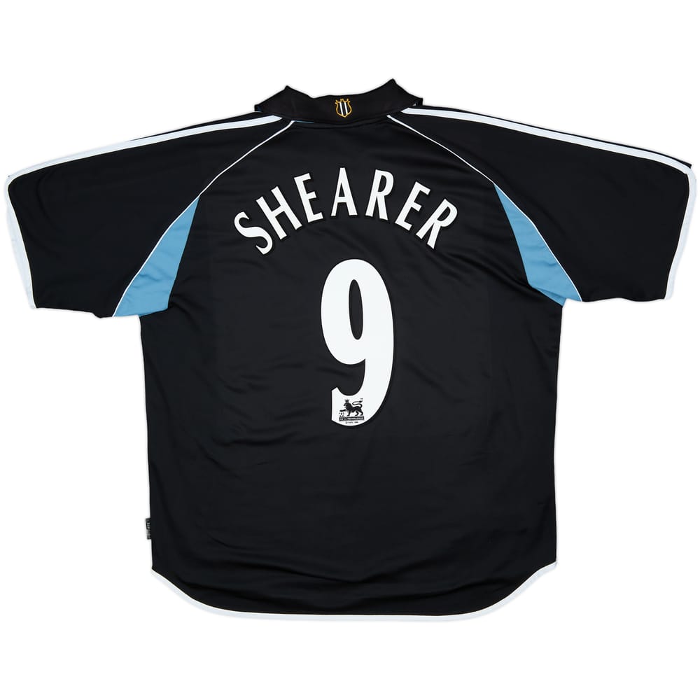 2000-01 Newcastle Away Shirt Shearer #9 - 8/10 - (XL)
