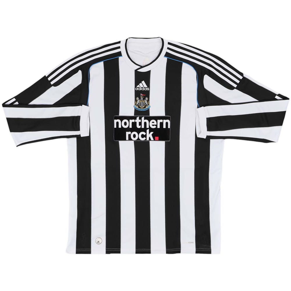 2009-10 Newcastle Home L/S Shirt - 8/10 - (XL)