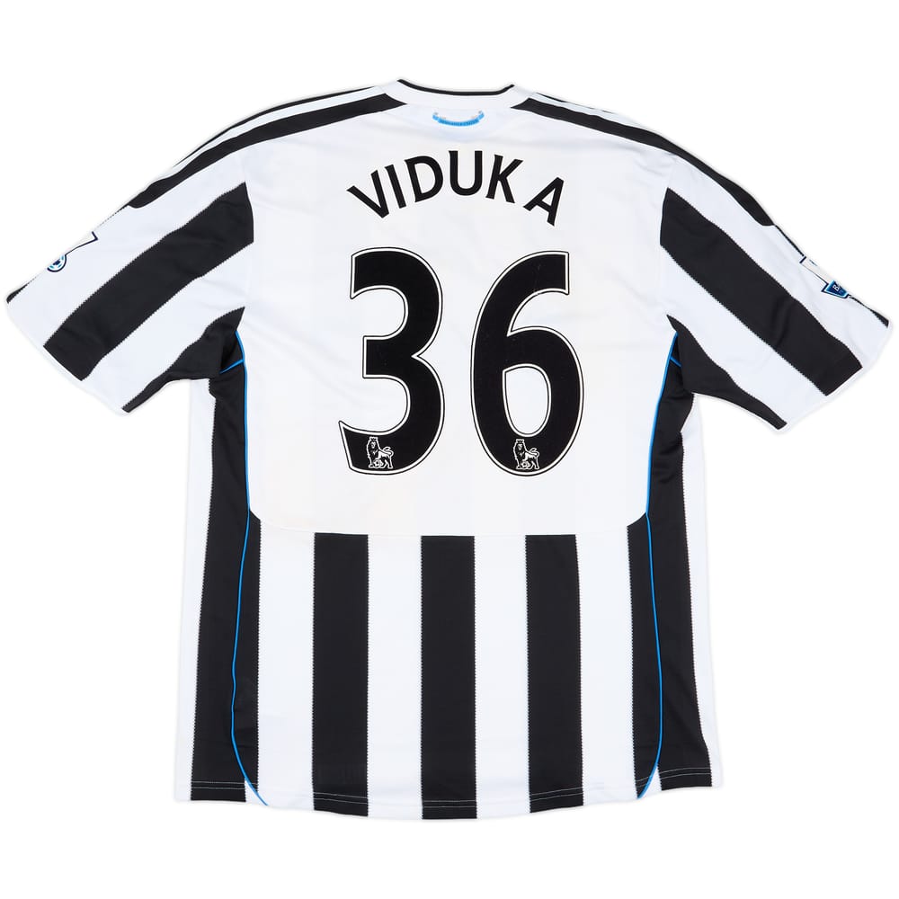 2009 Newcastle Player Issue Home Shirt Viduka #36 - 5/10 - (XL)