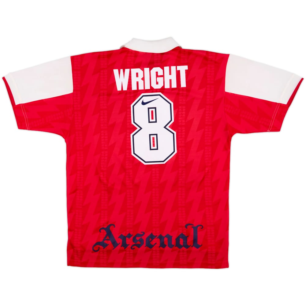 1994-96 Arsenal Home Shirt Wright #8 - 9/10 - (L)