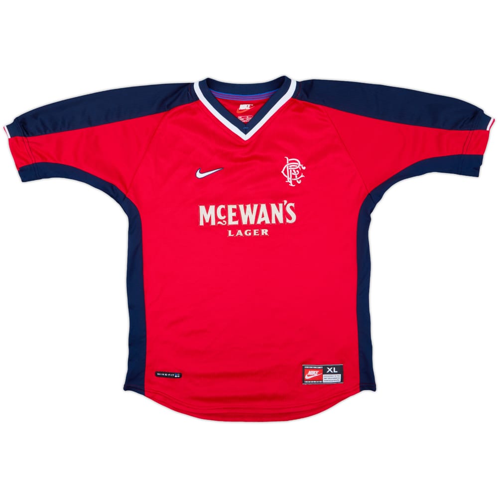 1998-99 Rangers Away Shirt - 9/10 - (XL.Boys)
