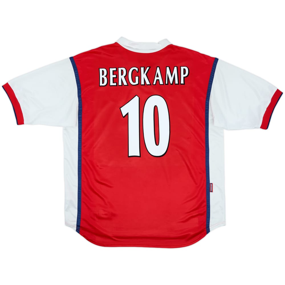 1998-99 Arsenal Home Shirt Bergkamp #10 - 8/10 - (XXL)