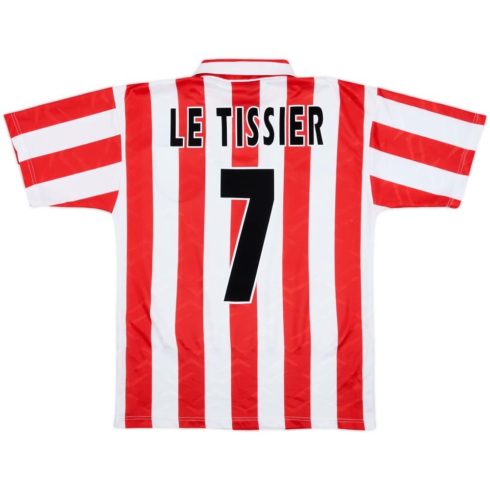 1995-97 Southampton Home Shirt Le Tissier #7 - 8/10 - (S)