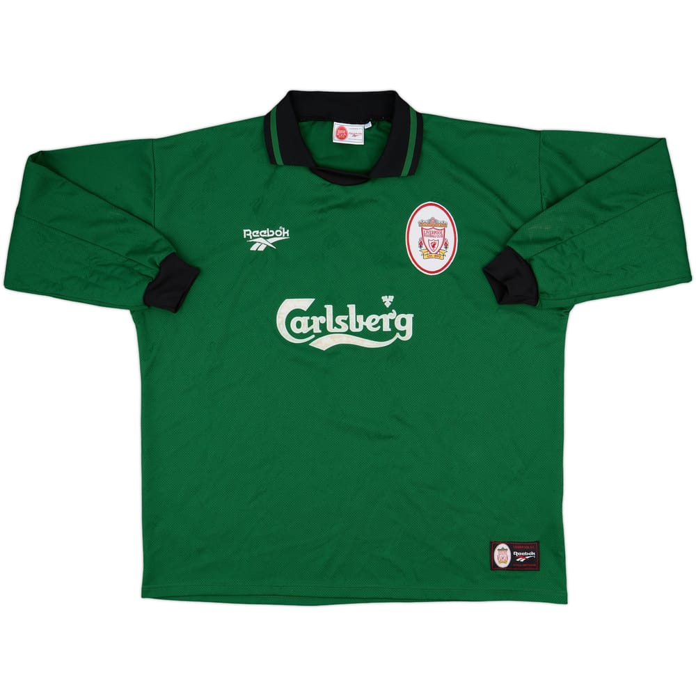 1996-97 Liverpool GK Shirt - 8/10 - (XXL)