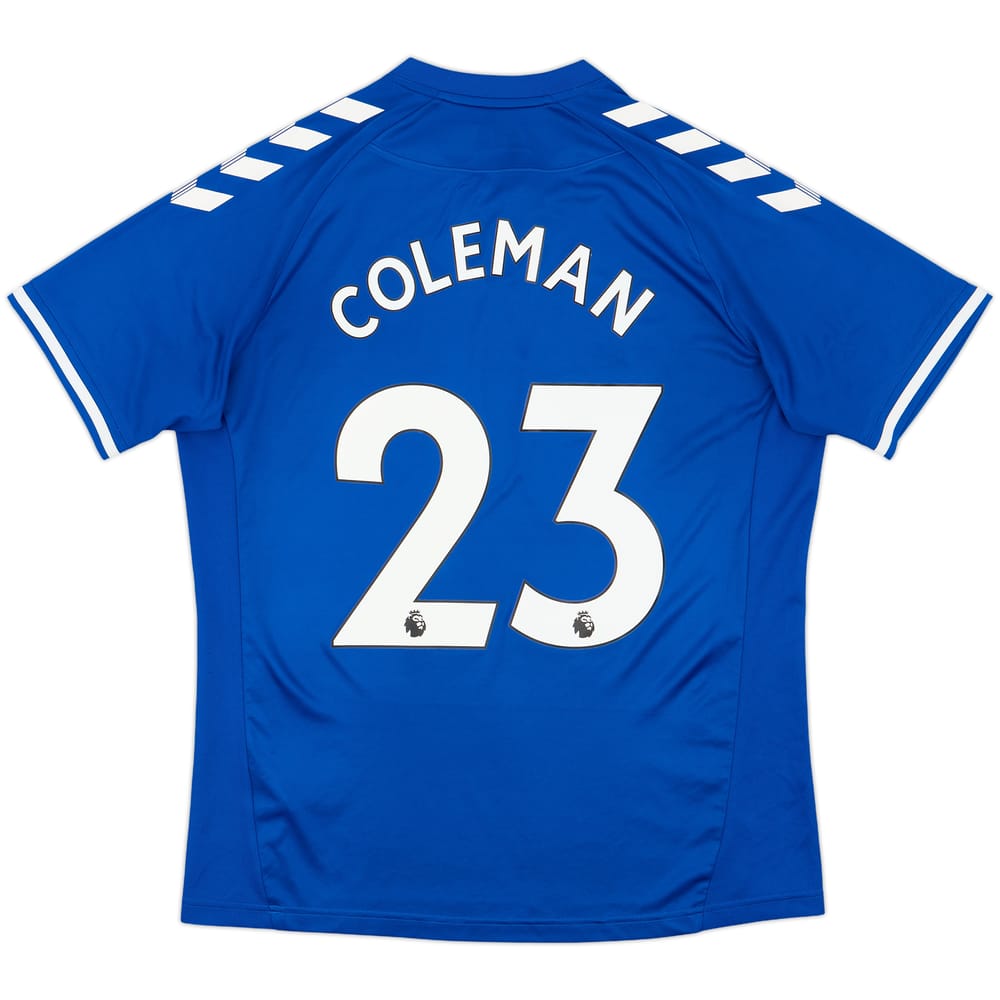 2020-21 Everton Home Shirt Coleman #23 - 9/10 - (L)