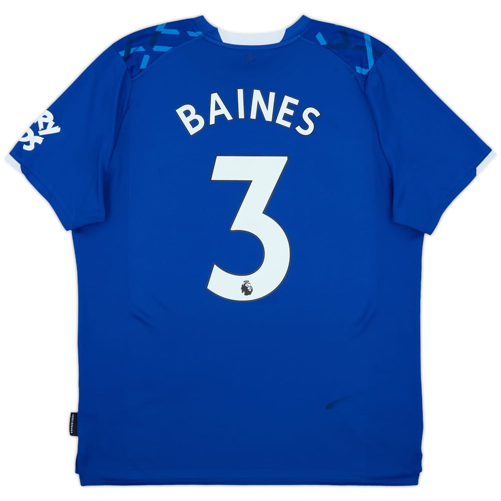 2019-20 Everton Home Shirt Baines #3 - 6/10 - (XL)