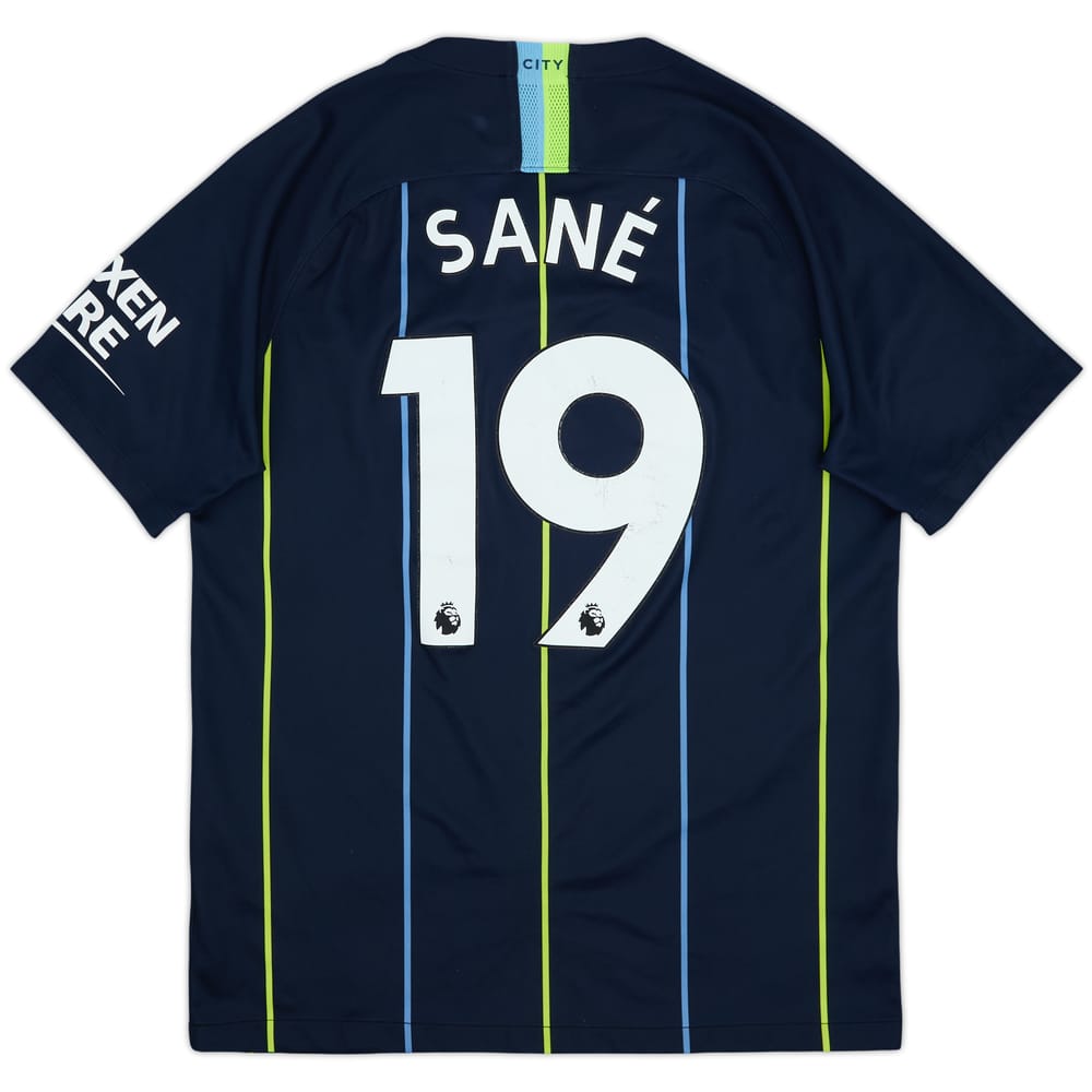 2018-19 Manchester City Away Shirt Sane #19 - 5/10 - (M)