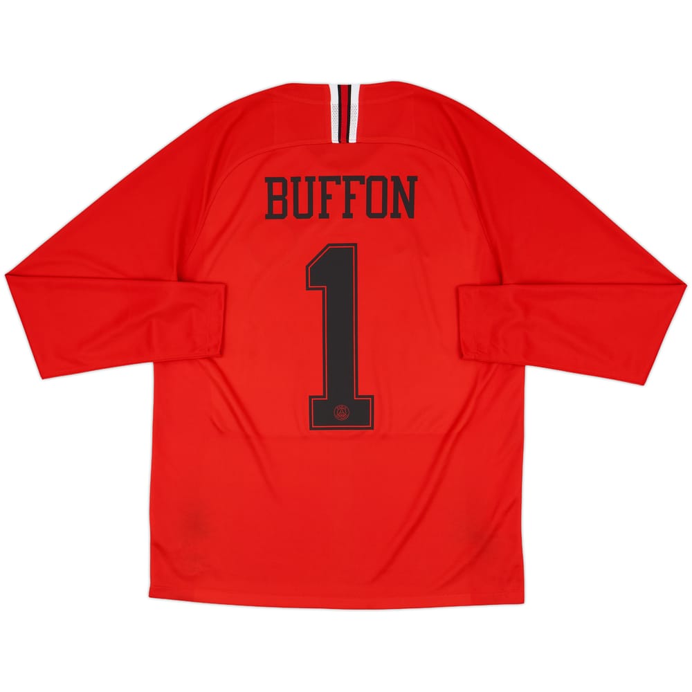 2018-19 Paris Saint-Germain GK Shirt Buffon #1 - 10/10 - (L)