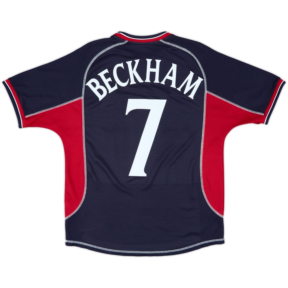 2000-01 Manchester United Third Shirt Beckham #7 - 9/10 - (M)
