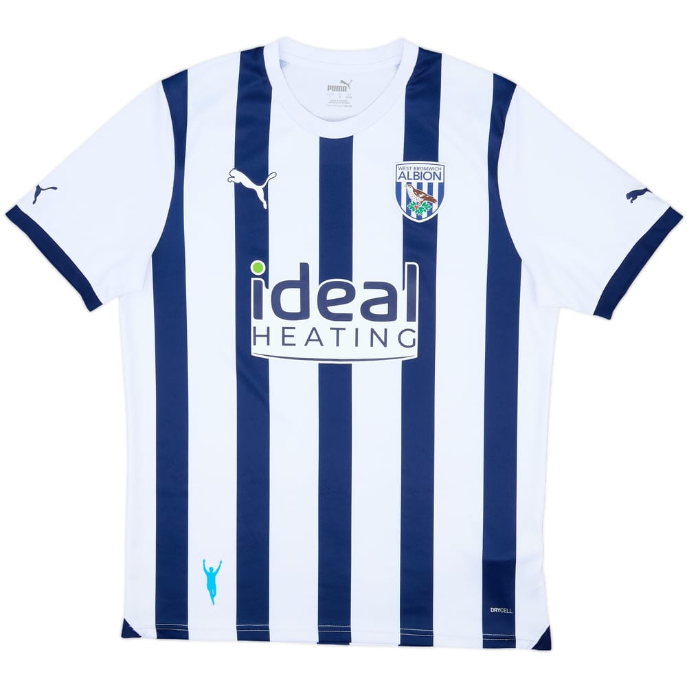 2023-24 West Brom Home Shirt - 9/10 - (L)