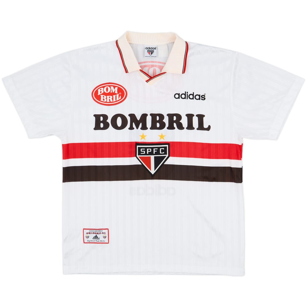 1997 Sao Paulo Home Shirt #9 - 9/10 - (L)