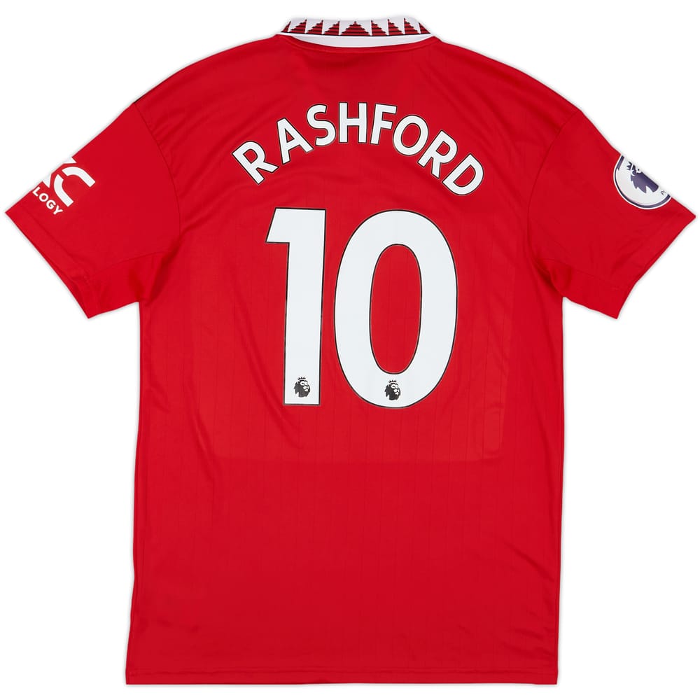 2022-23 Manchester United Home Shirt Rashford #10 - 10/10 - (M)