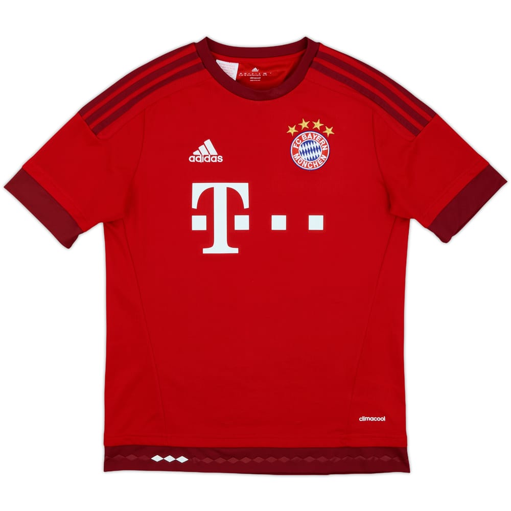 2015-16 Bayern Munich Home Shirt - 7/10 - (XL.Boys)