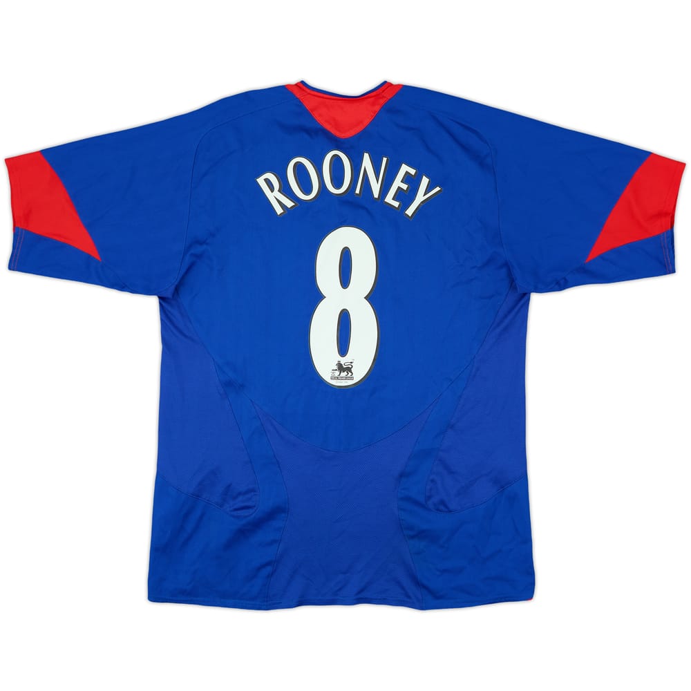 2005-06 Manchester United Away Shirt Rooney #8 - 8/10 - (M)