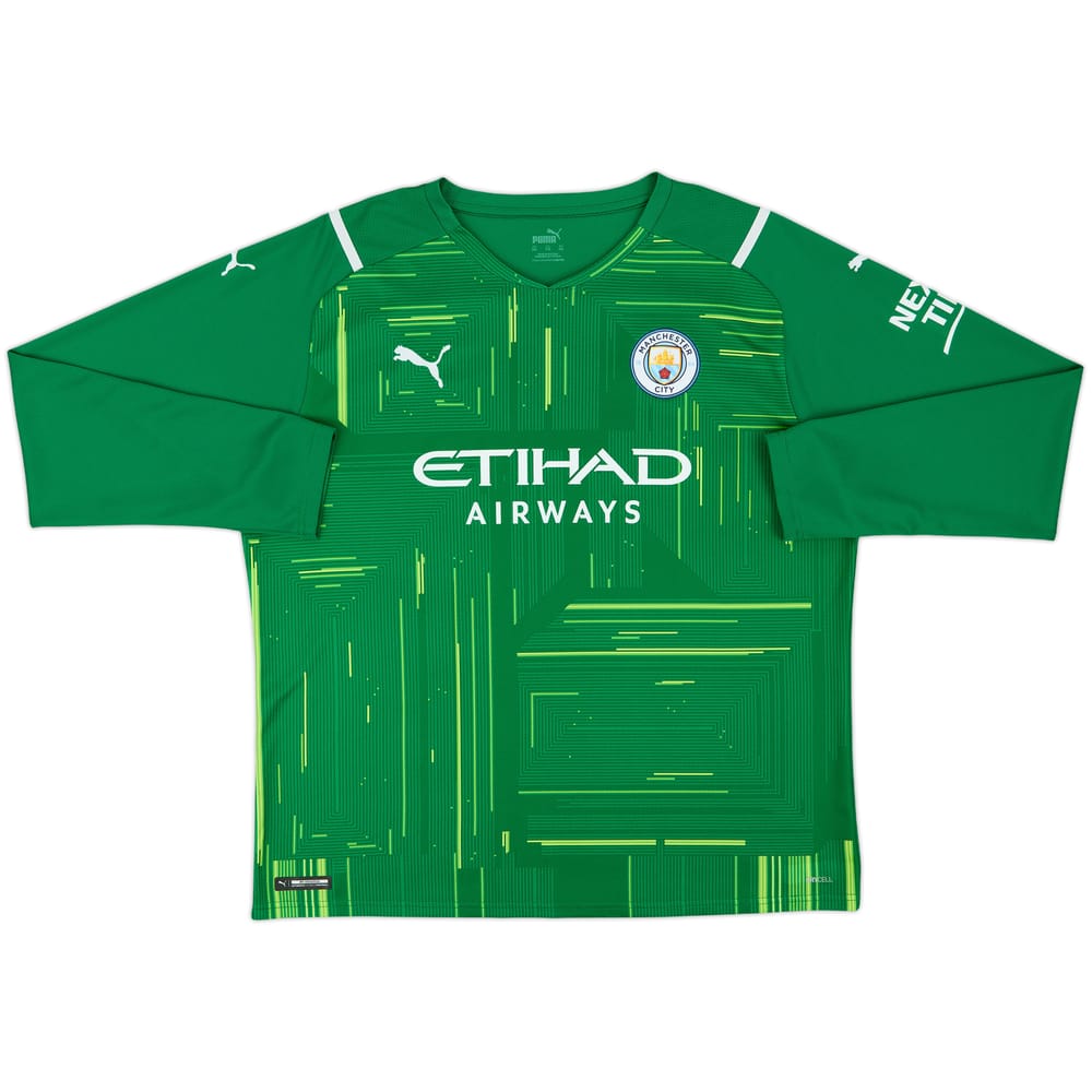 2021-22 Manchester City GK Shirt - 9/10 - (XXL)