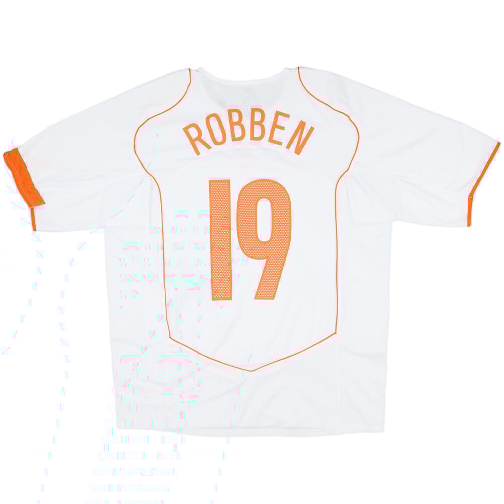 2004-06 Netherlands Away Shirt Robben #19 - 8/10 - (XL)