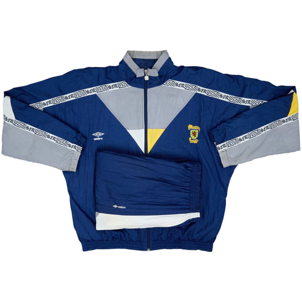 1990-92 Scotland Umbro Tracksuit - 8/10 - (XL)