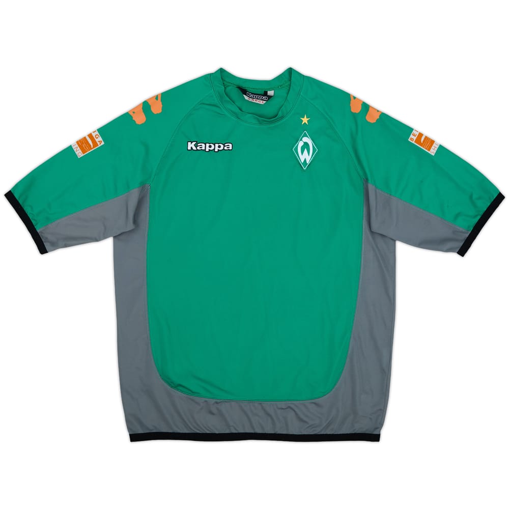 2006-07 Werder Bremen Kappa Training Shirt - 8/10 - (L)
