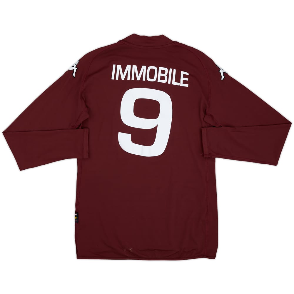 2008-09 Torino Home L/S Shirt Immobile #9 - 7/10 - (M)