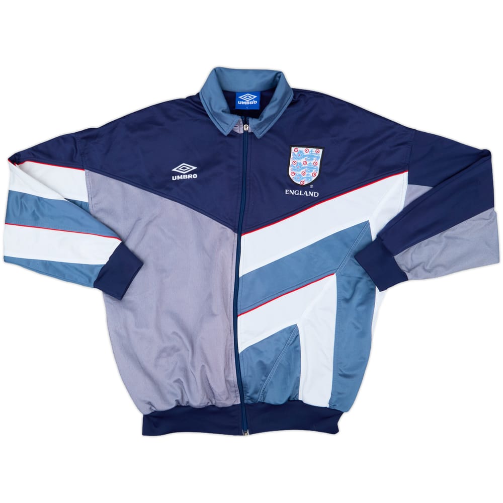1996-98 England Umbro Track Jacket - 6/10 - (L)