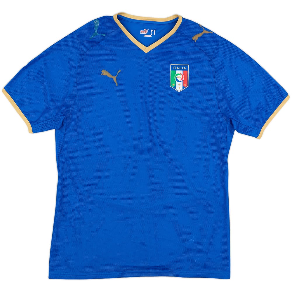 2007-08 Italy Home Shirt - 4/10 - (M)