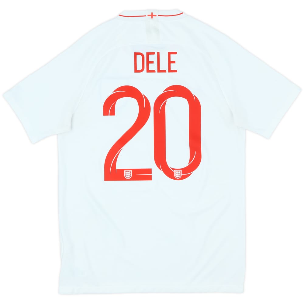 2018-19 England Home Shirt Dele #20 - 8/10 - (M)