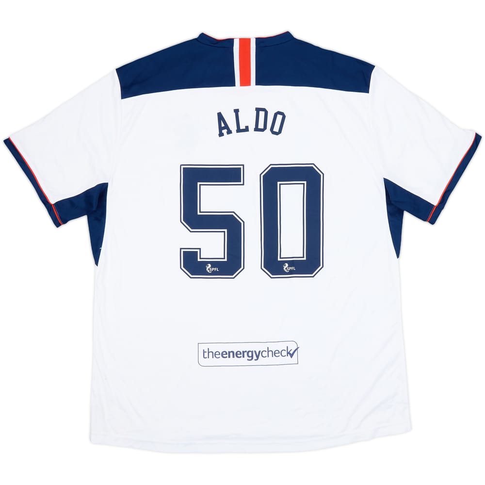 2022-23 Rangers Away Shirt Aldo #50 - 7/10 - (3XL)