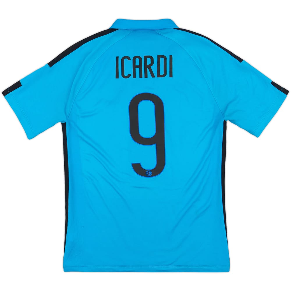 2014-15 Inter Milan Third Shirt Icardi #9 - 8/10 - (M)