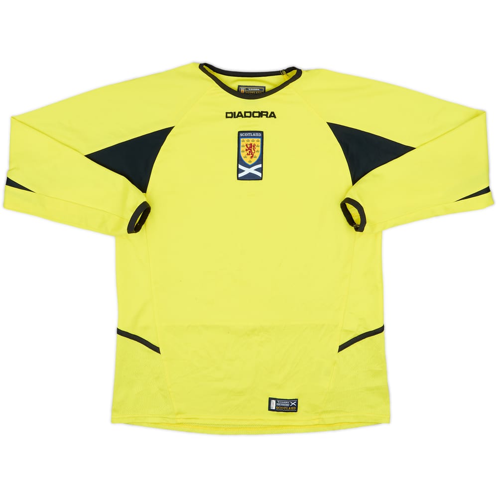 2003-04 Scotland GK Shirt - 6/10 - (XL.Boys)