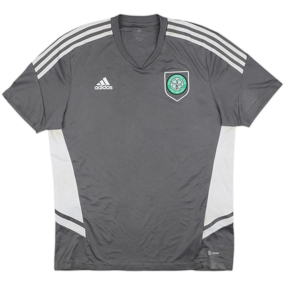 2022-23 Celtic adidas Training Shirt - 7/10 - (XL)