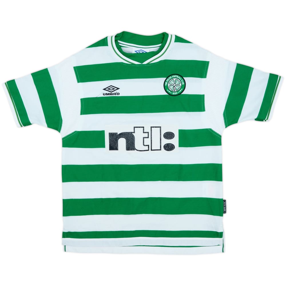 1999-01 Celtic Home Shirt - 5/10 - (Y)