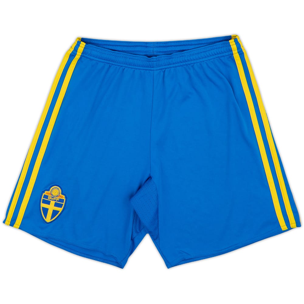 2014-16 Sweden Home Shorts - 8/10 - (S)