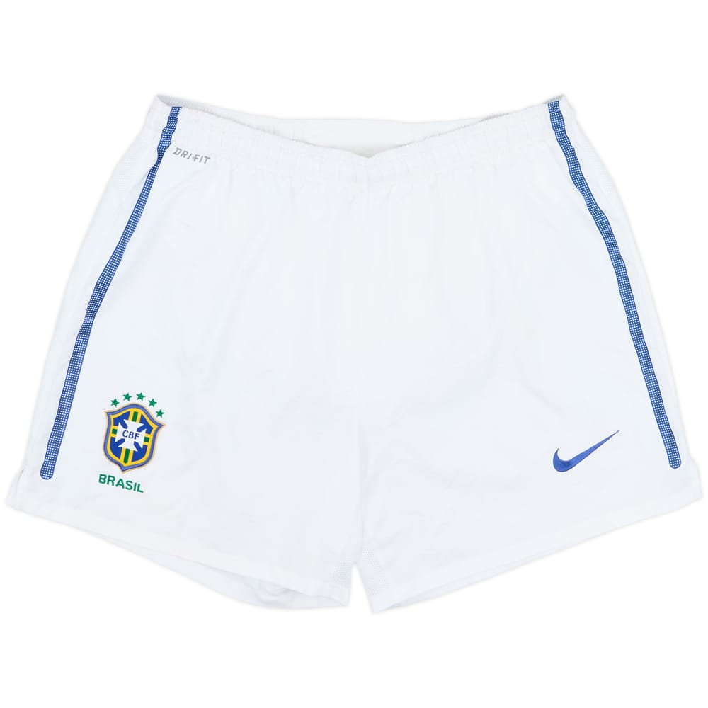 2010-12 Brazil Away Shorts - 7/10 - (L)