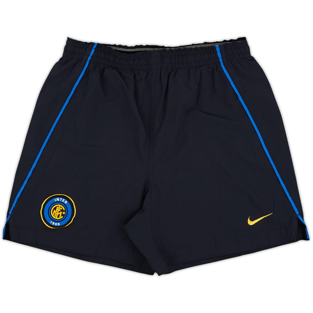 2000-01 Inter Milan Home Shorts - 10/10 - (XL.Boys)