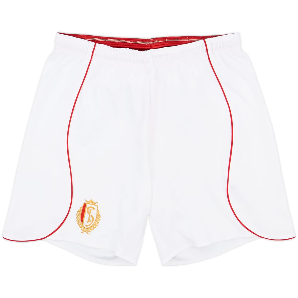 2008-09 Standard Liege Home Shorts - 4/10 - (L)