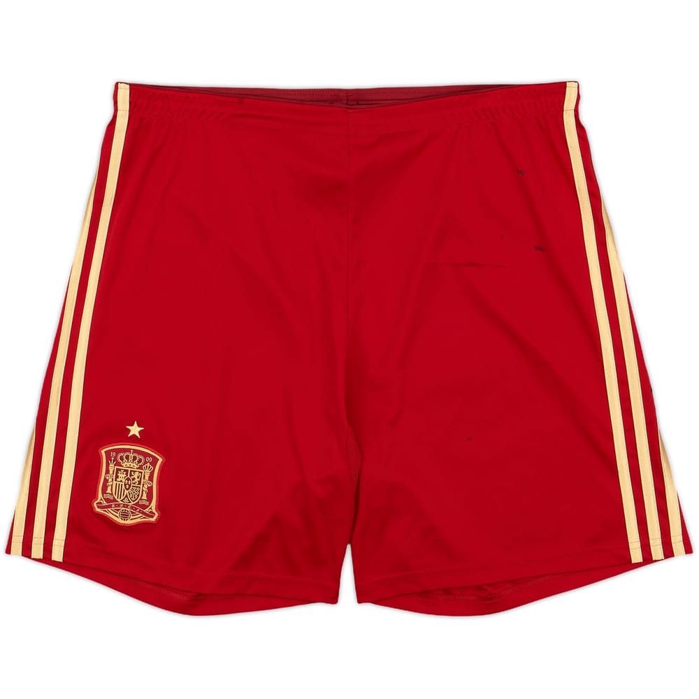 2013-15 Spain Home Shorts - 9/10 - (M)